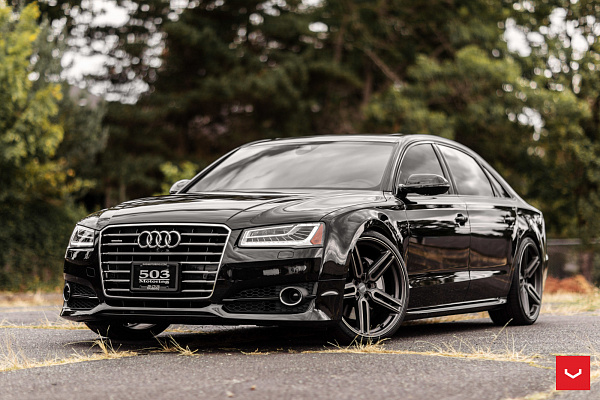 Фото дисков Vossen HF-1 Сатиновый графит на Audi A/S 8 (D4)