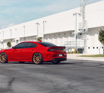 Фото дисков Vossen HF-3 на Dodge Charger VII