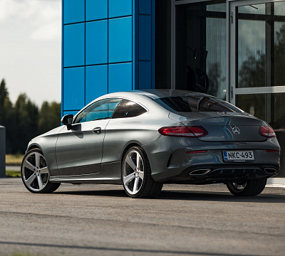 Фото дисков Vossen CG-210 на Mercedes-Benz C-Class (W205)