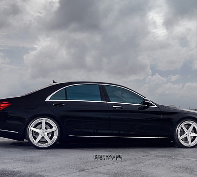 Фото дисков Strasse Wheels S5 Deep Concave на Mercedes-Benz S-Class (W222, C217)