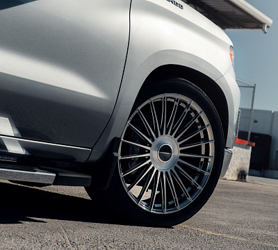 Фото дисков Vossen HF-8 на Chevrolet Silverado IV