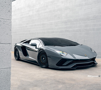 Фото дисков HRE 501 на Lamborghini Aventador