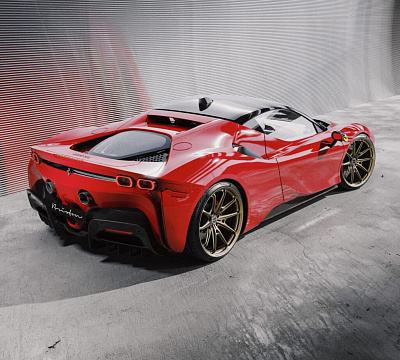 Фото дисков Brixton Forged PF11 R / RS на Ferrari SF90