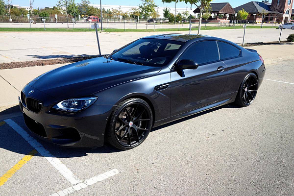 Фото дисков HRE P101 Черный сатин на BMW 6/M6 (F06/F13/F12)