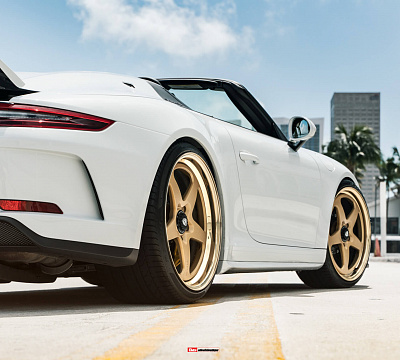 Фото дисков HRE 527 на Porsche 911 VII