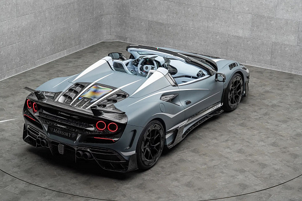 Фото дисков Mansory YT.5 Черный глянец на Ferrari SF90