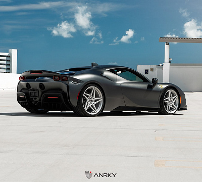 Фото дисков Anrky S1-X3 на Ferrari SF90