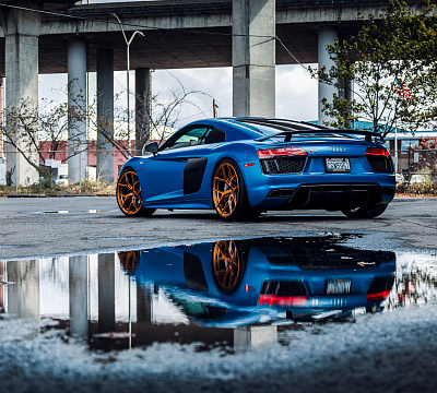 Фото дисков Vossen S21-01 на Audi R8 (4S)