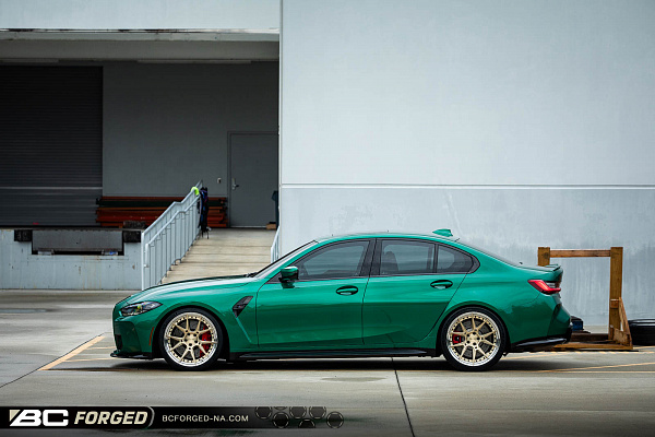 Фото дисков BC Forged HCA165 Сатиновая шампань на BMW 3/M3 (G2x/G80)