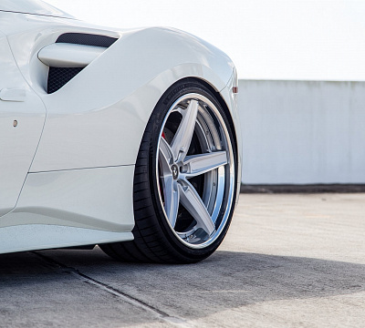 Фото дисков Anrky AN35 на Ferrari 488