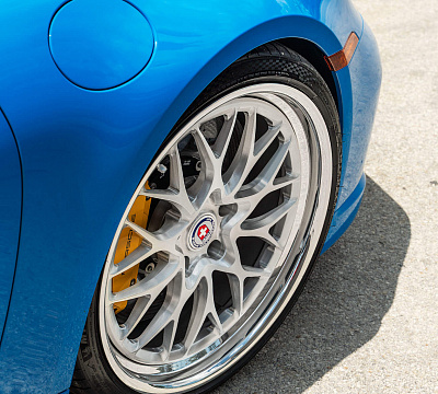 Фото дисков HRE 520 на Porsche 911 VIII