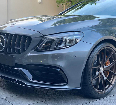 Фото дисков HRE P101 на Mercedes-Benz C-Class (W205)