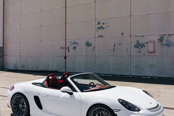 Фото дисков Brixton Forged CM6-R Сатиновый графит на Porsche Boxster III