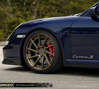 Фото дисков BC Forged HCA210 на Porsche 911 VI