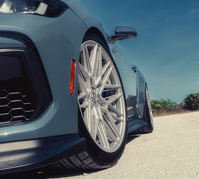 Фото дисков Vossen HF-7 на Ford Mustang VII
