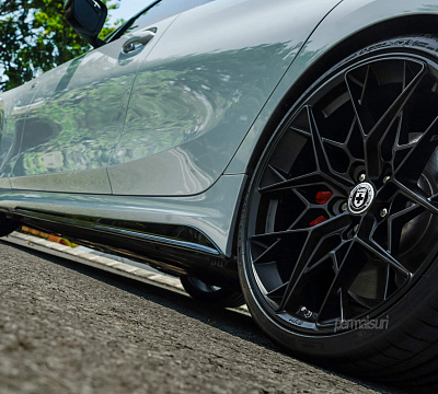 Фото дисков HRE FF10 на BMW 3/M3 (G2x/G80)