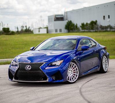 Фото дисков Vossen VFS-2 на Lexus RC