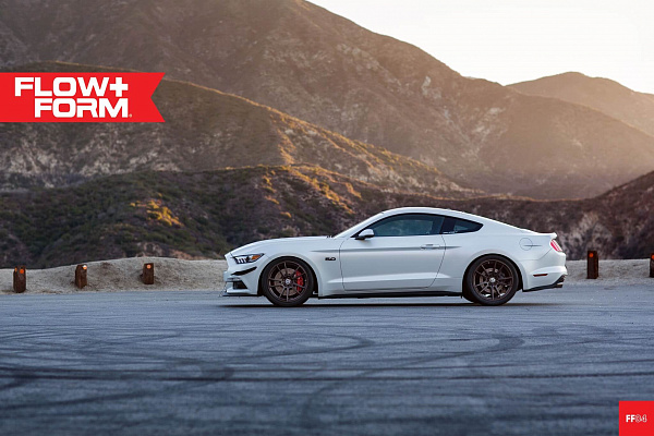 Фото дисков HRE FF04 Матовый графит на Ford Mustang VI