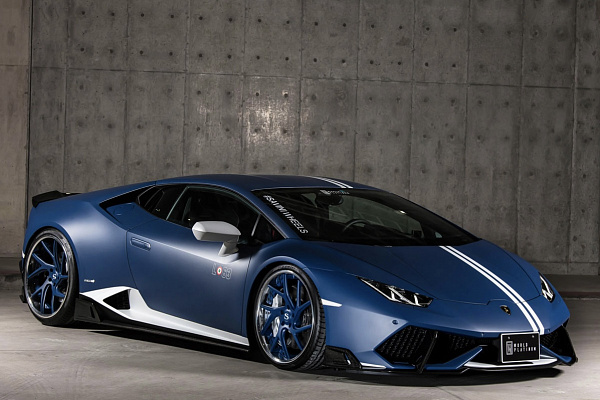 Фото дисков Savini SV67 Другой цвет на Lamborghini Huracan