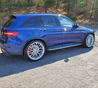 Фото дисков HRE P200 на Mercedes-Benz GLC (X253, C253)