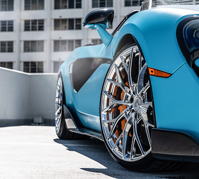 Фото дисков Anrky AN10 на McLaren 600