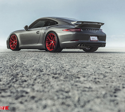 Фото дисков HRE P101 на Porsche 911 VII