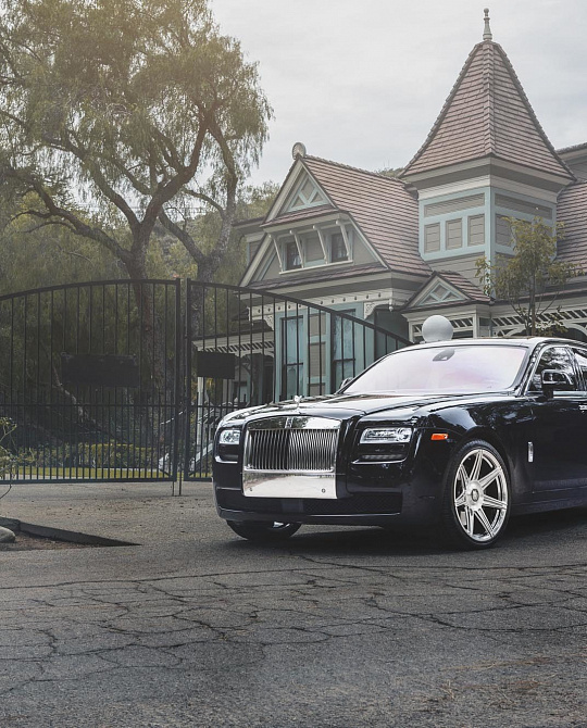 Фото дисков S17-11 Глянцевый лак на Rolls-Royce Ghost I