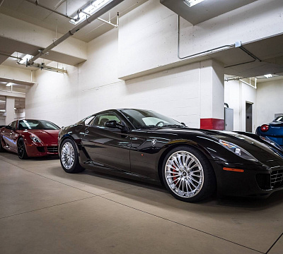 Фото дисков HRE S209 на Ferrari 599