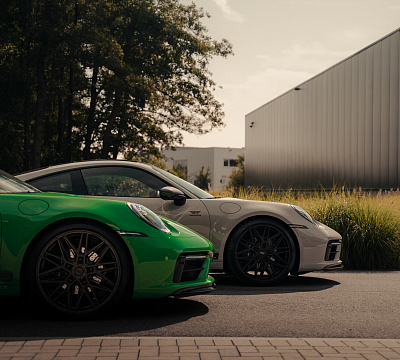 Фото дисков Vossen HF-7 на Porsche 911 VIII
