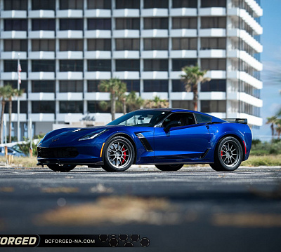 Фото дисков BC Forged TD01 на Chevrolet Corvette C7
