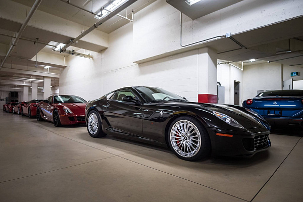 Фото дисков HRE S209 Глянцевый лак на Ferrari 599