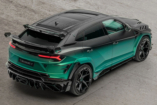 Фото дисков Mansory YN.5 Черный глянец на Lamborghini Urus