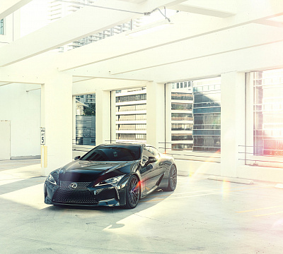 Фото дисков Vossen HF-4T на Lexus LC 500