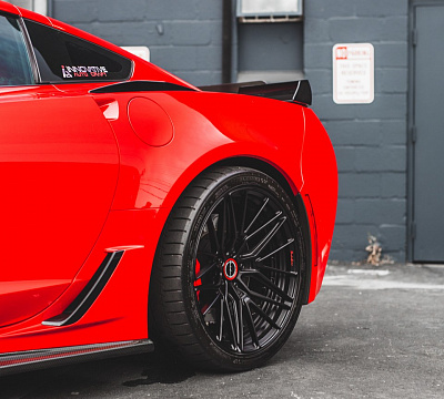 Фото дисков Brixton Forged VL4 на Chevrolet Corvette C7