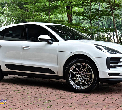 Фото дисков HRE FF10 на Porsche Macan I