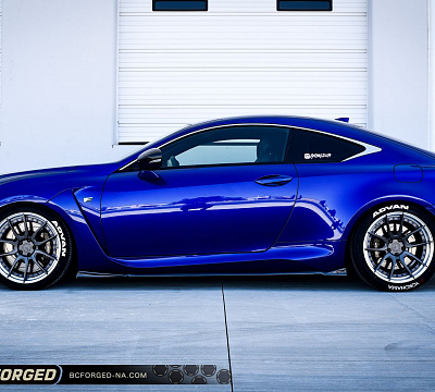 Фото дисков BC Forged HCA162 на Lexus RC