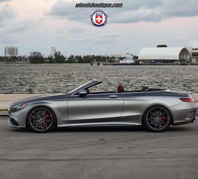 Фото дисков HRE P201 на Mercedes-Benz S-Class (W222, C217)
