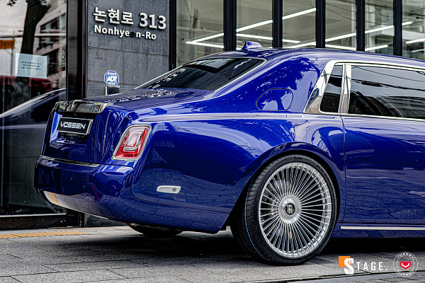 Фото дисков Vossen S17-16 Глянцевый лак на Rolls-Royce Phantom