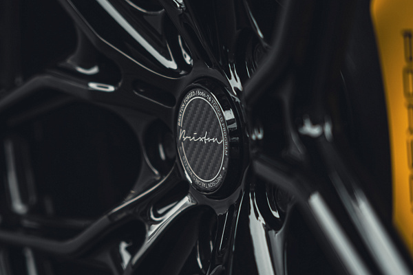 Фото дисков Brixton Forged PF12 R / RS Черный глянец на Porsche 911 VIII