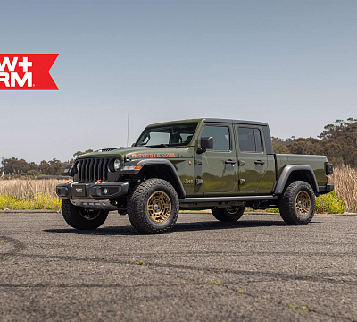 Фото дисков HRE FT1 на Jeep Gladiator II (JT)