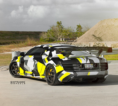Фото дисков Strasse Wheels S5 Performance на Audi R8 (Typ 42)