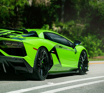 Фото дисков Vossen S21-01 на Lamborghini Aventador