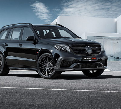 Фото дисков BRABUS Monoblock F (Platinum Edition) на Mercedes-Benz GLS (X166)