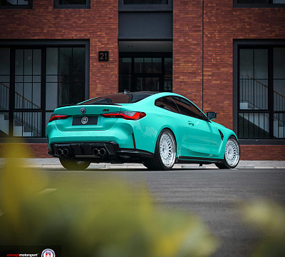 Фото дисков HRE 501 на BMW 4/M4 (G22/G82)
