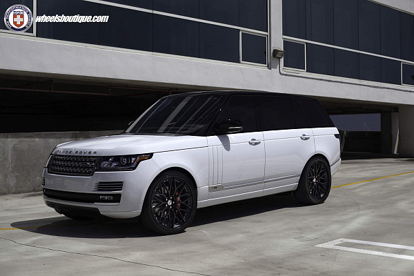 Фото дисков HRE S200 Черный сатин на Range Rover IV