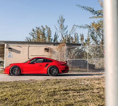 Фото дисков Anrky AN33 на Porsche 911 VII