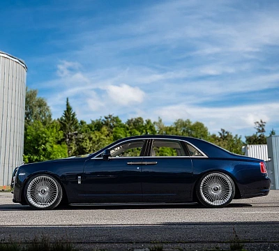 Фото дисков ST Wheels ST5 на Rolls-Royce Wraith