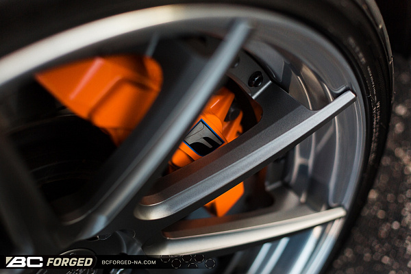 Фото дисков BC Forged HCS04 Матовый графит на Lexus RC