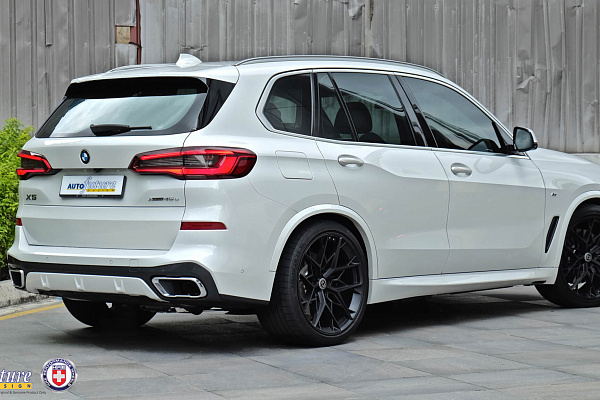 Фото дисков HRE FF10 Черный сатин на BMW X5/X5 M (F15/F85)