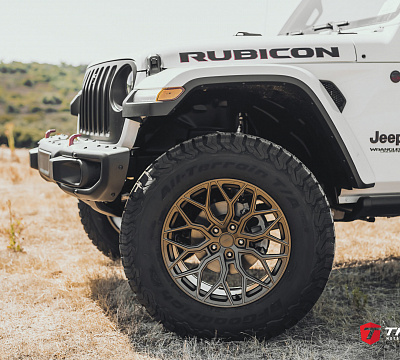 Фото дисков Vossen HF-2 на Jeep Wrangler IV (JL)